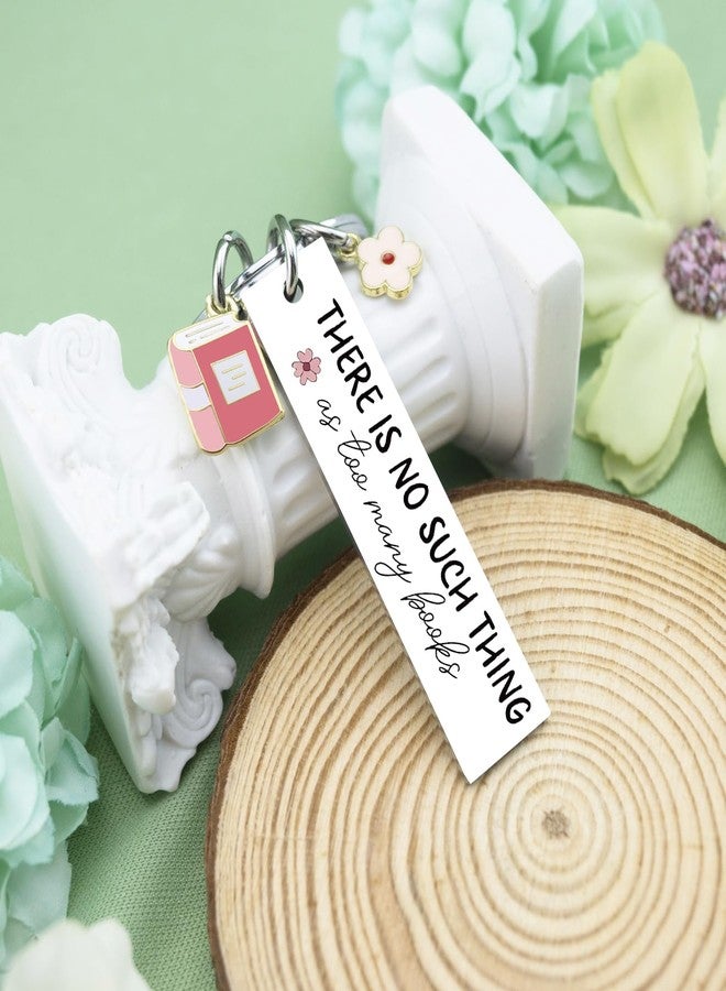 igvean Book Lover Gifts Bookish Keychain Unique Gifts for Book Lovers Reading Gift Christmas Birthday Gift for Readers Reading Accessories Librarian Bookish Author Present - Image 4